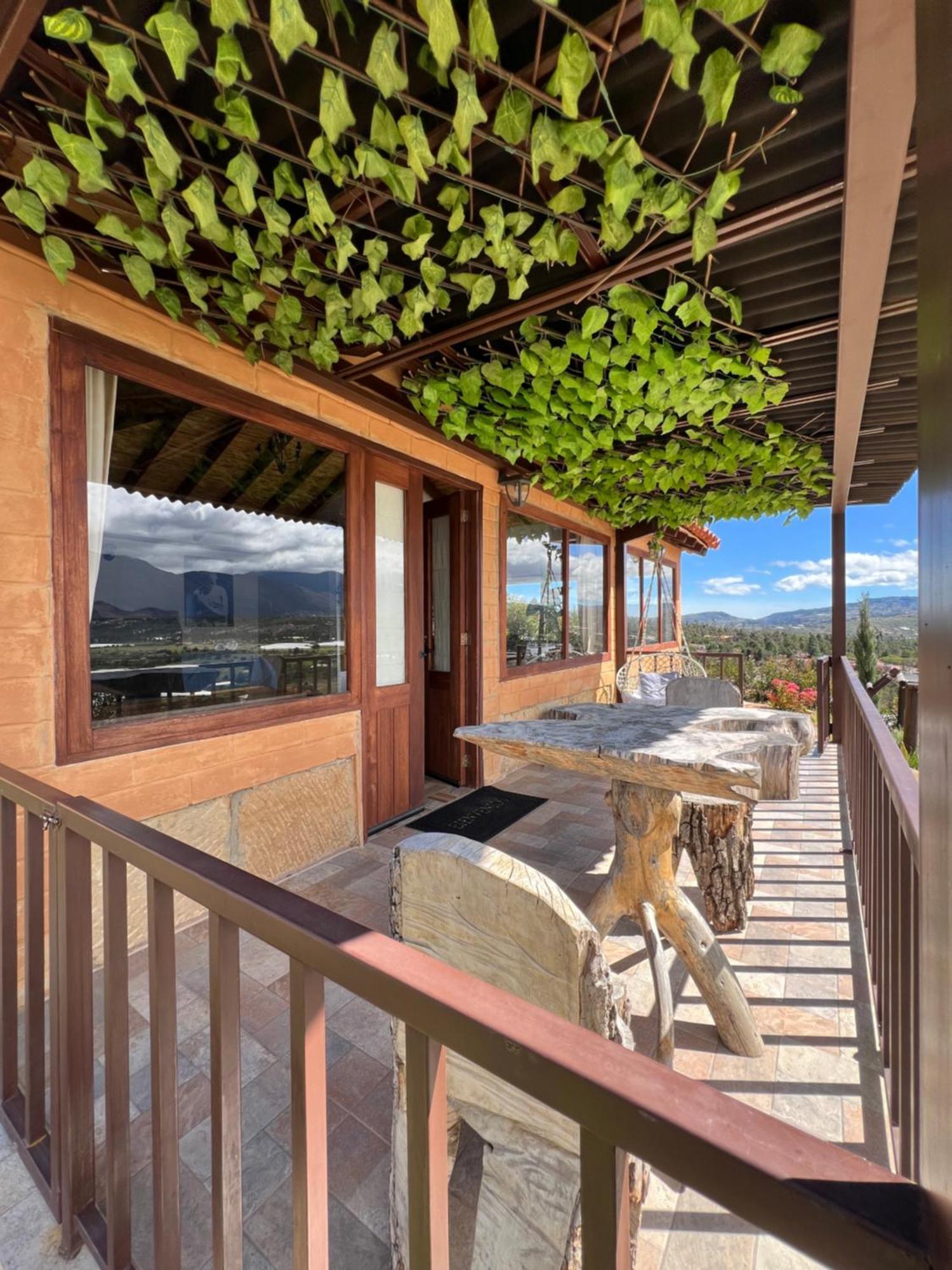 Glamping El Sol Mirador Jarana Villa De Leyva 莱瓦镇 外观 照片